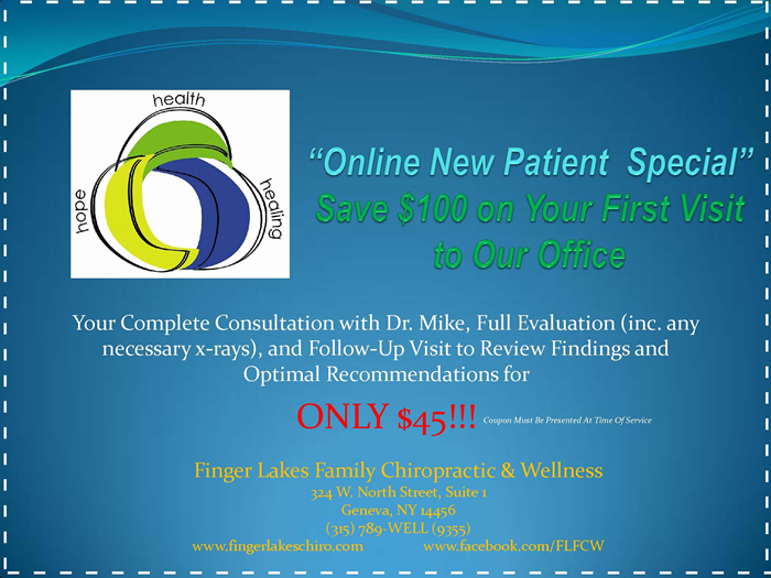 New Patient Coupon
